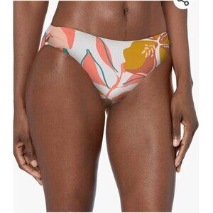 Roxy Women's Standard floral Printed Beach Classics Bottom SZ XL